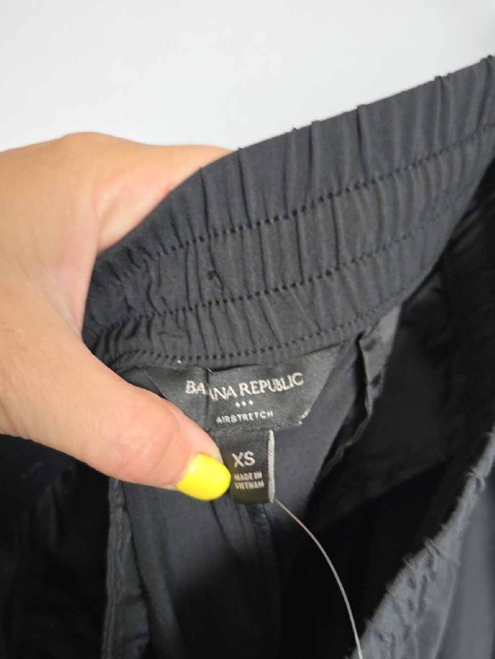 Banana Republic Black Airstretch Jogger XS NEW with Tags - Picture 6 of 9
